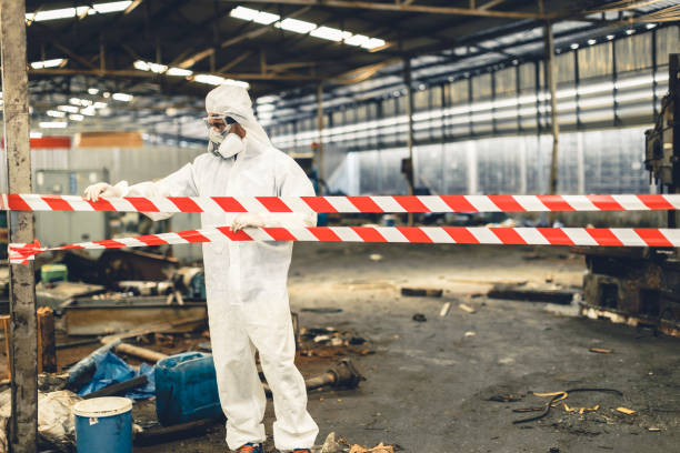 Professional Biohazard technician working in Greenbelt, MD